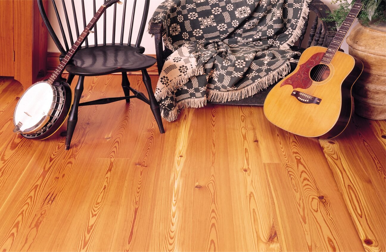 Reclaimed Antique Heart Pine wood planks