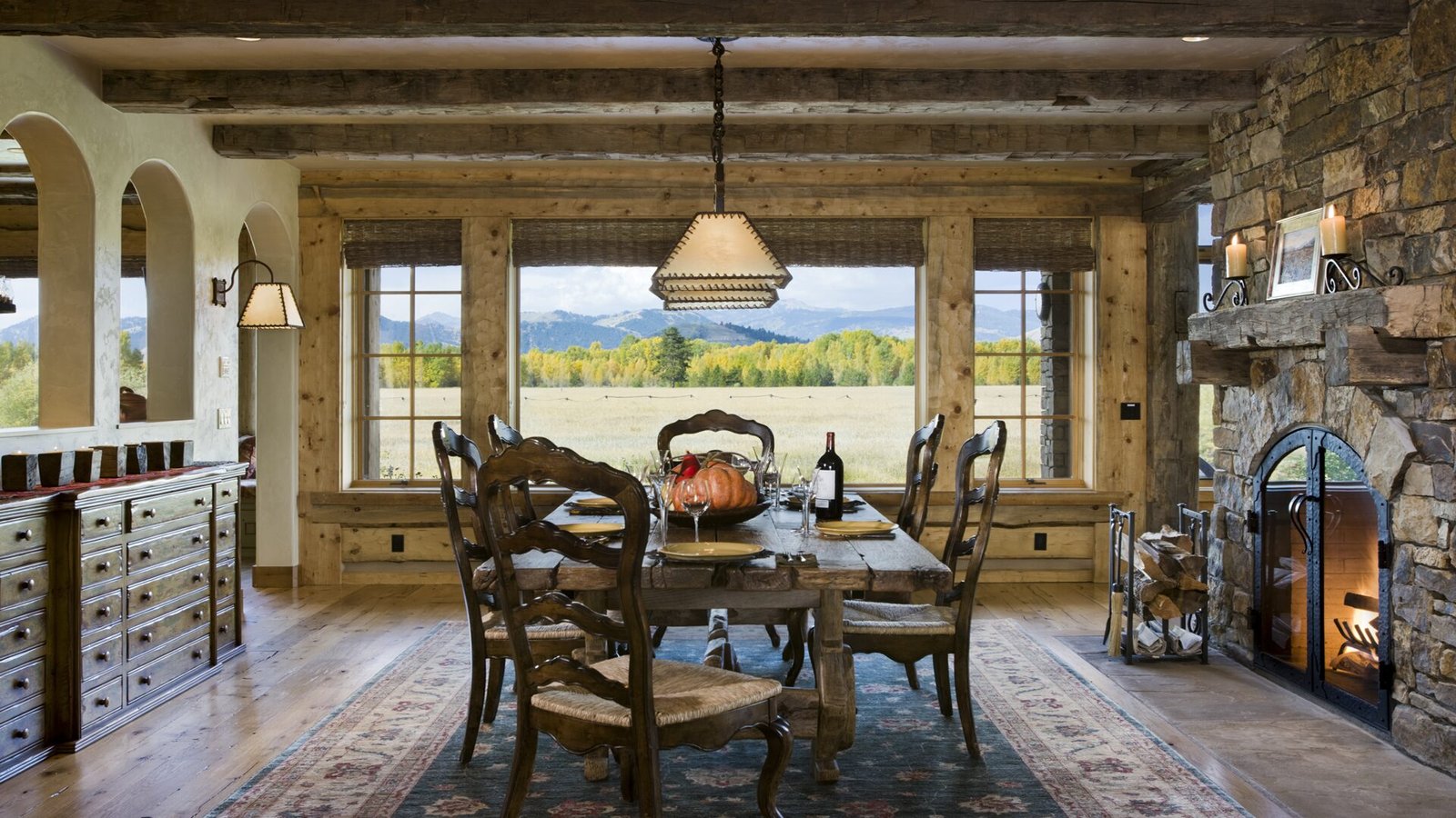 Reclaimed Hand Hewn Beams